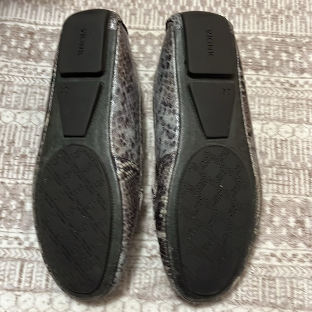 Vionic Loafers Sydney Python Print Snake Shoes Fl… - image 2